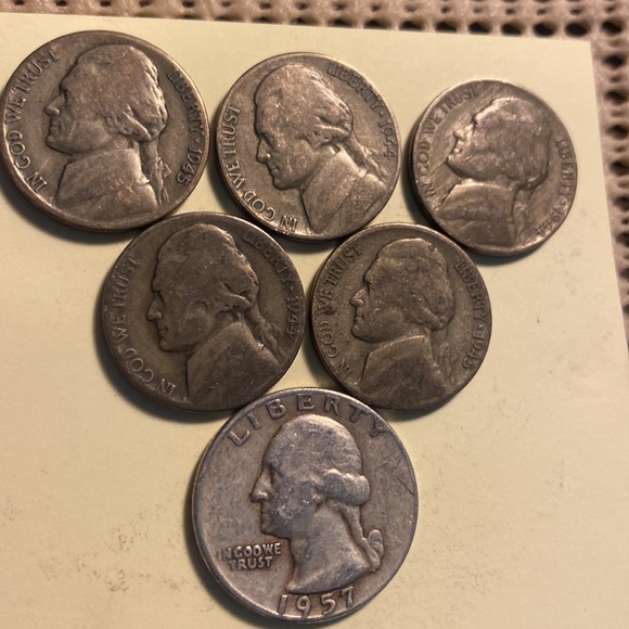 Lot of 6 silver coin - Picture 2 of 7